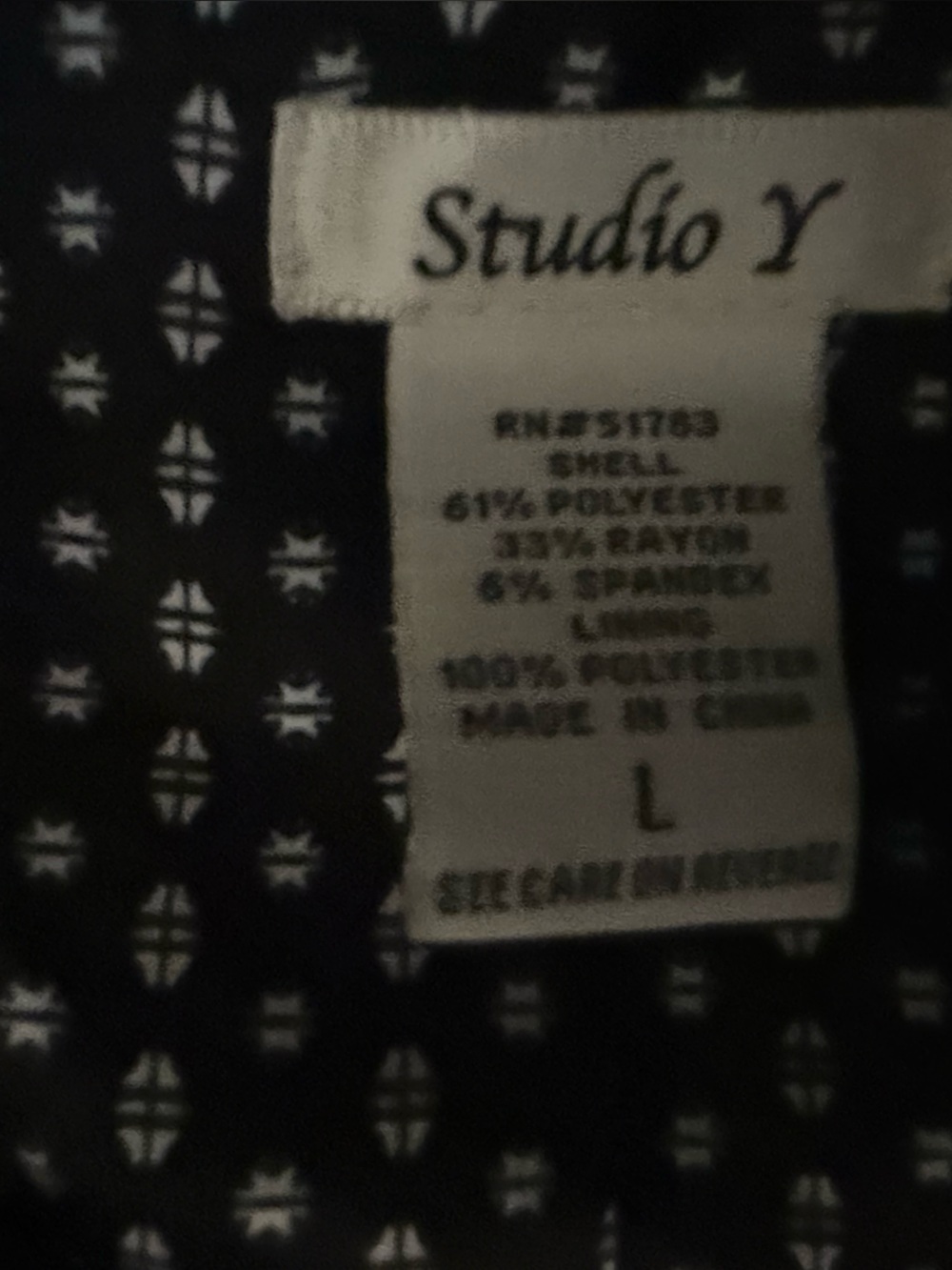 Studio Y Black Sleeveless Blazer - Picture 3 of 5
